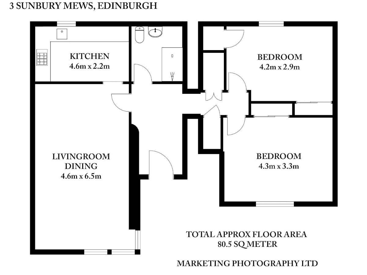 The Old Bakery Apartment Edinburgh Exterior photo